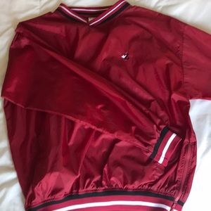 Red Nylon Jacket